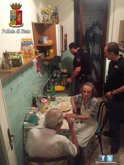 Rome police 'rescue' elderly couple with 2 plates of pasta | iNFOnews.ca