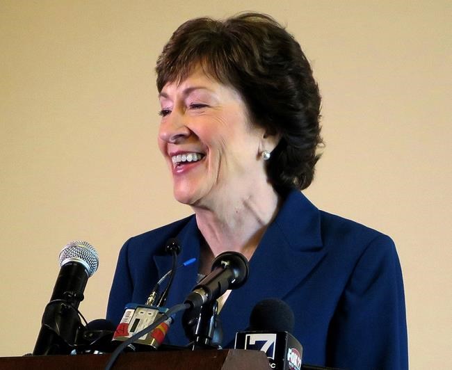 GOP's Susan Collins to stay in Senate, ditches governor run | iNFOnews.ca