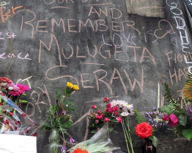 The Latest: Trains, buses to halt in honour of men killed | iNFOnews.ca CP1990232743