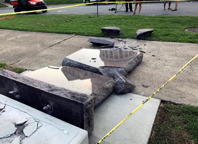 Man acquitted for destroying 2nd Ten Commandments monument | iNFOnews.ca