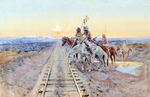 Russell painting symbolizing railroad's effect on American Indians draws $1.9M at auction | iNFOnews.ca CP29286720