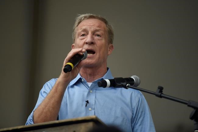 Billionaire Tom Steyer raises $2 million for White House run | iNFOnews.ca Billionaire Tom Steyer raises $2 million for White House run | iNFOnews.ca