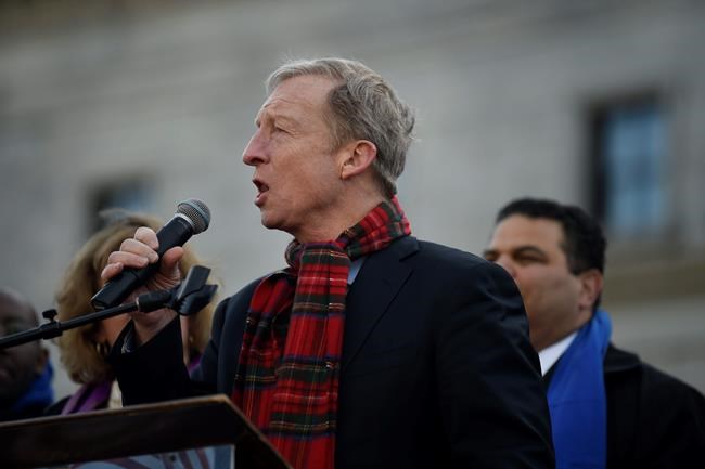 Steyer aims criminal justice plan at taking on racial bias | iNFOnews.ca