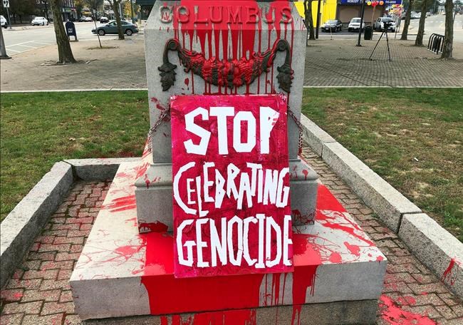 City official: I support vandalism of Columbus statue | iNFOnews.ca