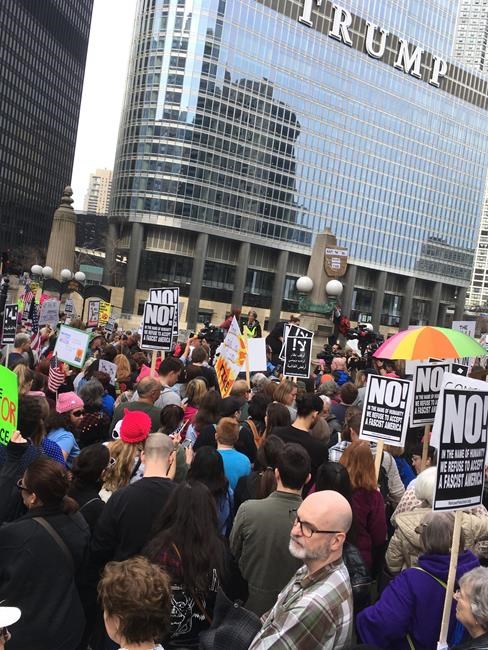 Thousands of demonstrators across US say 'Not My President' | iNFOnews.ca Thousands of demonstrators across US say 'Not My President' | iNFOnews.ca