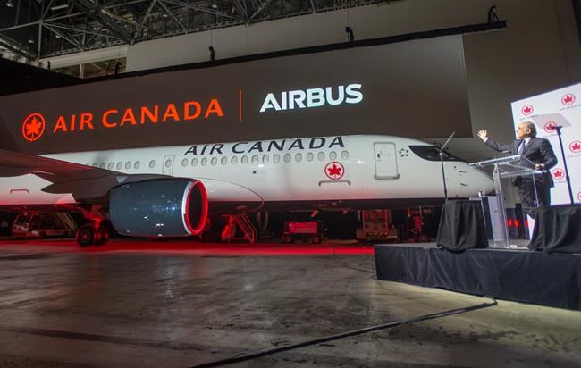 Eyeing U.S. and domestic markets, Air Canada unveils first Airbus A220 jet | iNFOnews.ca Eyeing U.S. and domestic markets, Air Canada unveils first Airbus A220 jet | iNFOnews.ca