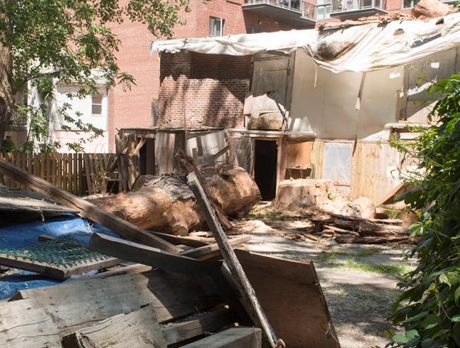 Montreal's oldest urban stable torn down, advocates promise to rebuild | iNFOnews.ca CP1127154089