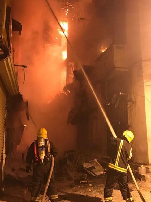 Fire destroys buildings in historic Saudi neighbourhood | iNFOnews.ca