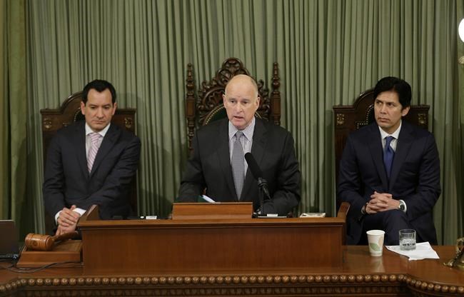 Governor boosts California, warns of threats in address | iNFOnews.ca