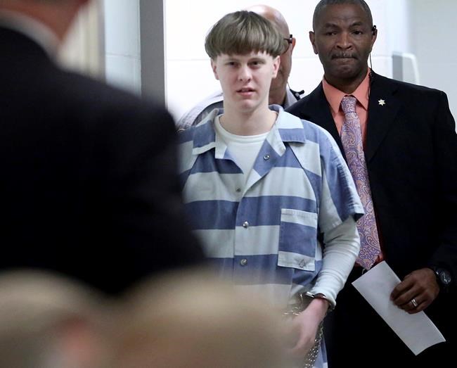 White supremacist appeals death penalty in church massacre | iNFOnews.ca White supremacist appeals death penalty in church massacre | iNFOnews.ca