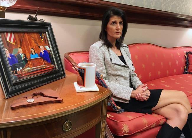 Haley on UN job: South Carolina crises, lessons in diplomacy | iNFOnews.ca Haley on UN job: South Carolina crises, lessons in diplomacy | iNFOnews.ca