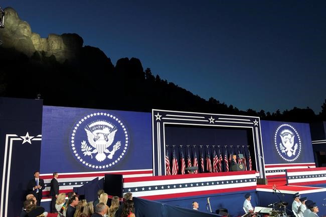 The Latest: Trump to establish 'National Garden' of heroes | iNFOnews.ca The Latest: Trump to establish 'National Garden' of heroes | iNFOnews.ca
