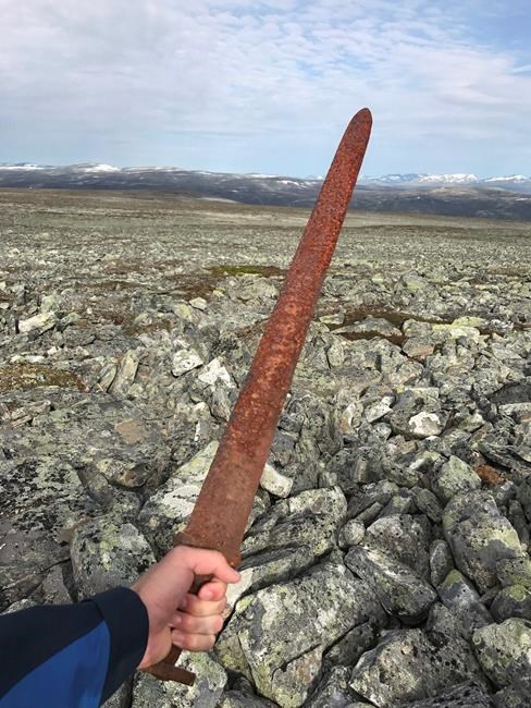 Norwegians find well-preserved Viking-era sword | iNFOnews.ca