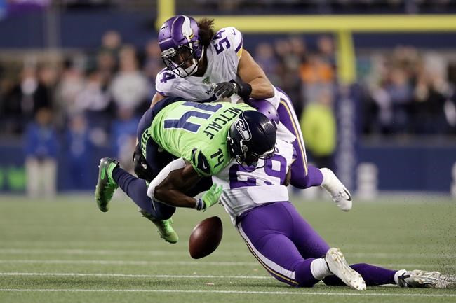 Seahawks take over 1st place in NFC West, beat Vikings 37-30 | iNFOnews.ca