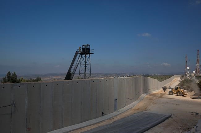 Israeli wall rising near border with Lebanon stokes tensions | iNFOnews.ca