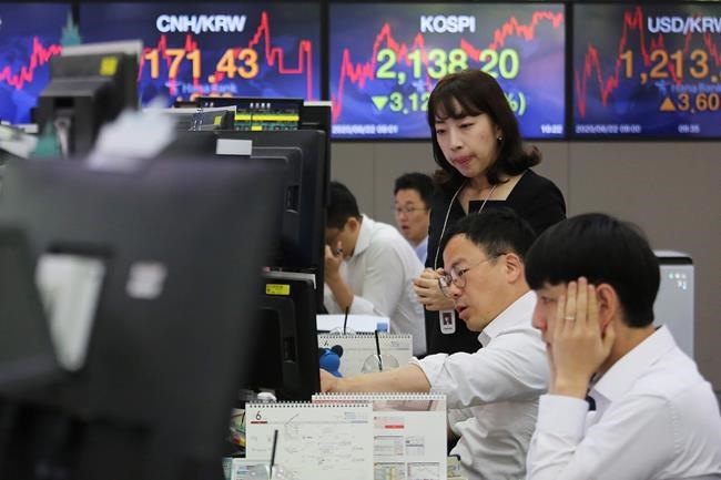 World shares slip as global virus tally approaches 9 million | iNFOnews.ca