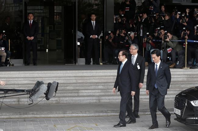 Another SKorean ex-leader questioned over alleged corruption | iNFOnews.ca