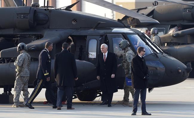 The Latest: Pence meets S. Korean leader, vows US support | iNFOnews.ca