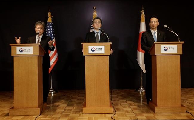 US, S. Korea, Japan vow co-operation over N. Korea sanctions | iNFOnews.ca