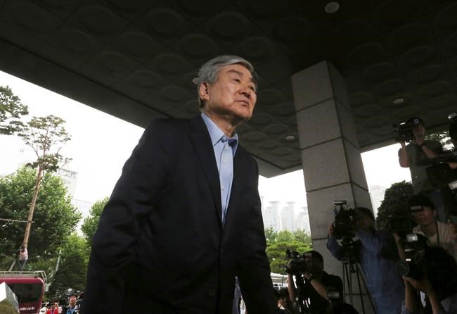 Korean Air chair questioned on suspicion of embezzlement | iNFOnews.ca Korean Air chair questioned on suspicion of embezzlement | iNFOnews.ca