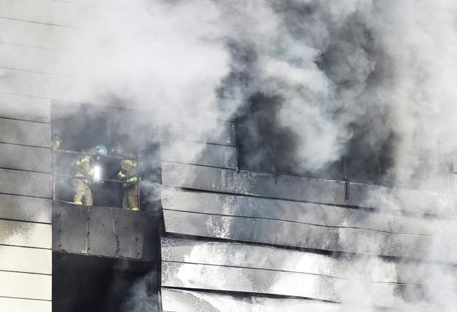 South Korea construction fire kills 38 | iNFOnews.ca