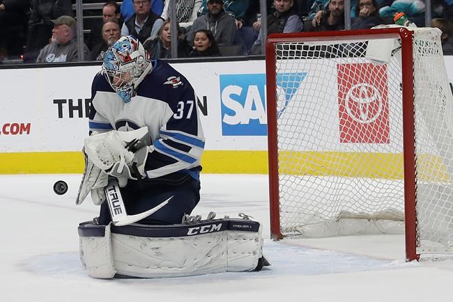 Ehlers scores hat trick to lead Jets past Sharks 5-3 | iNFOnews.ca CP1126235723