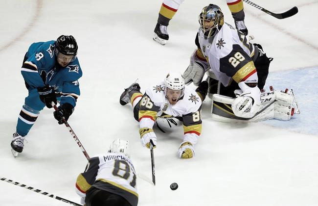 Expansion Golden Knights top Sharks to make conference final | iNFOnews.ca