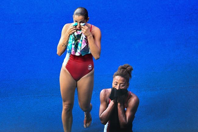 Canadian divers Abel and Ware finish fourth in Olympic synchro event | iNFOnews.ca
