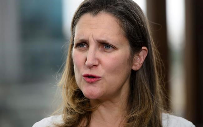 Canada led joint G7 statement condemning Russian aggression in Ukraine: Freeland | iNFOnews.ca