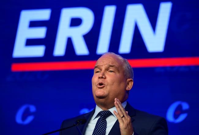 Erin O'Toole; Liberals survey boost, icefield lawsuit: In The News for Aug. 25 | iNFOnews.ca CP1162649390