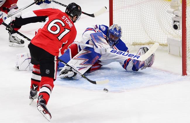 Lundqvist makes 41 saves, gives Rangers a chance in Game 1 loss to Senators | iNFOnews.ca