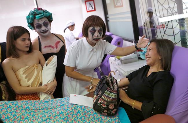 Thai Red Cross wants bloody-minded donors for Halloween | iNFOnews.ca