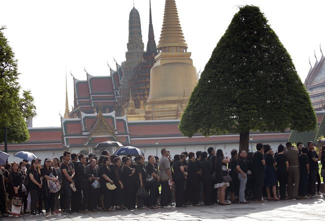 Likely impact of Thai king's death on economy unclear | iNFOnews.ca