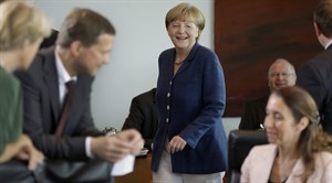 A title at last? Angela Merkel, Germany's most prominent fan, to travel to World Cup final | iNFOnews.ca CP29070795