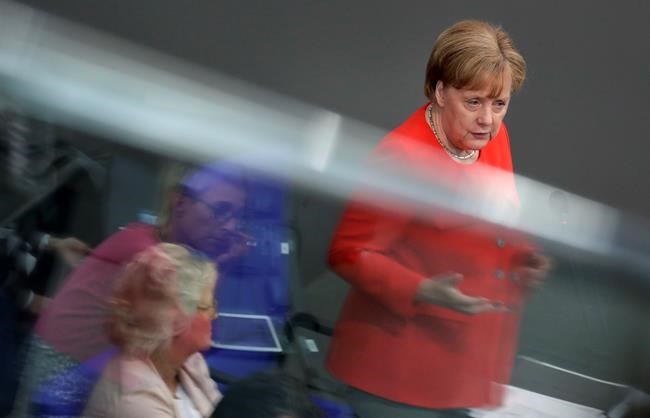 The Latest: Merkel doesn't see readmission of Russia to G-7 | iNFOnews.ca