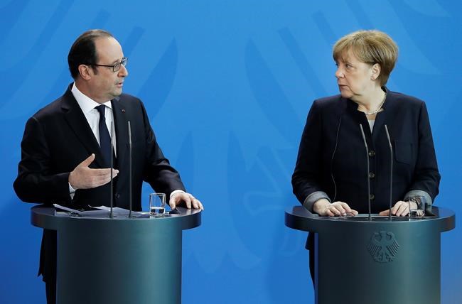 German, French leaders pay tribute to extremist attack dead | iNFOnews.ca German, French leaders pay tribute to extremist attack dead | iNFOnews.ca
