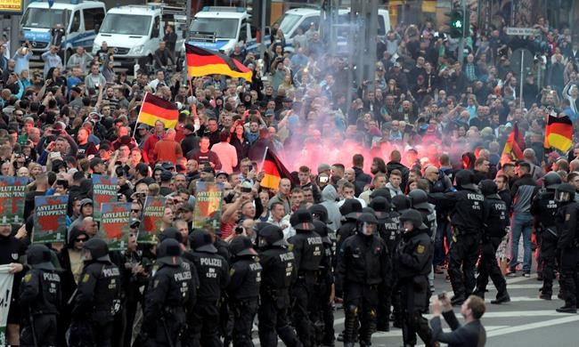 Berlin offers police help after violent far-right protest | iNFOnews.ca