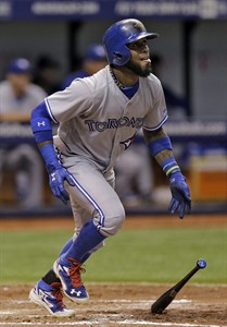 Reyes hits 3-run HR, leads Dickey, Blue Jays over Rays 8-2 for 3rd straight win | iNFOnews.ca