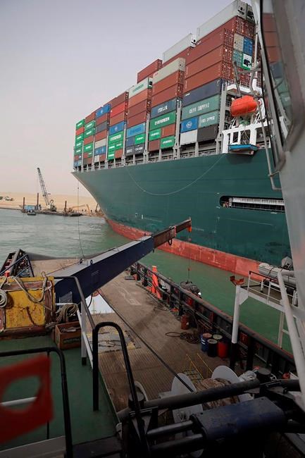 EXPLAINER: Suez Canal block could hit product supply chains | iNFOnews.ca