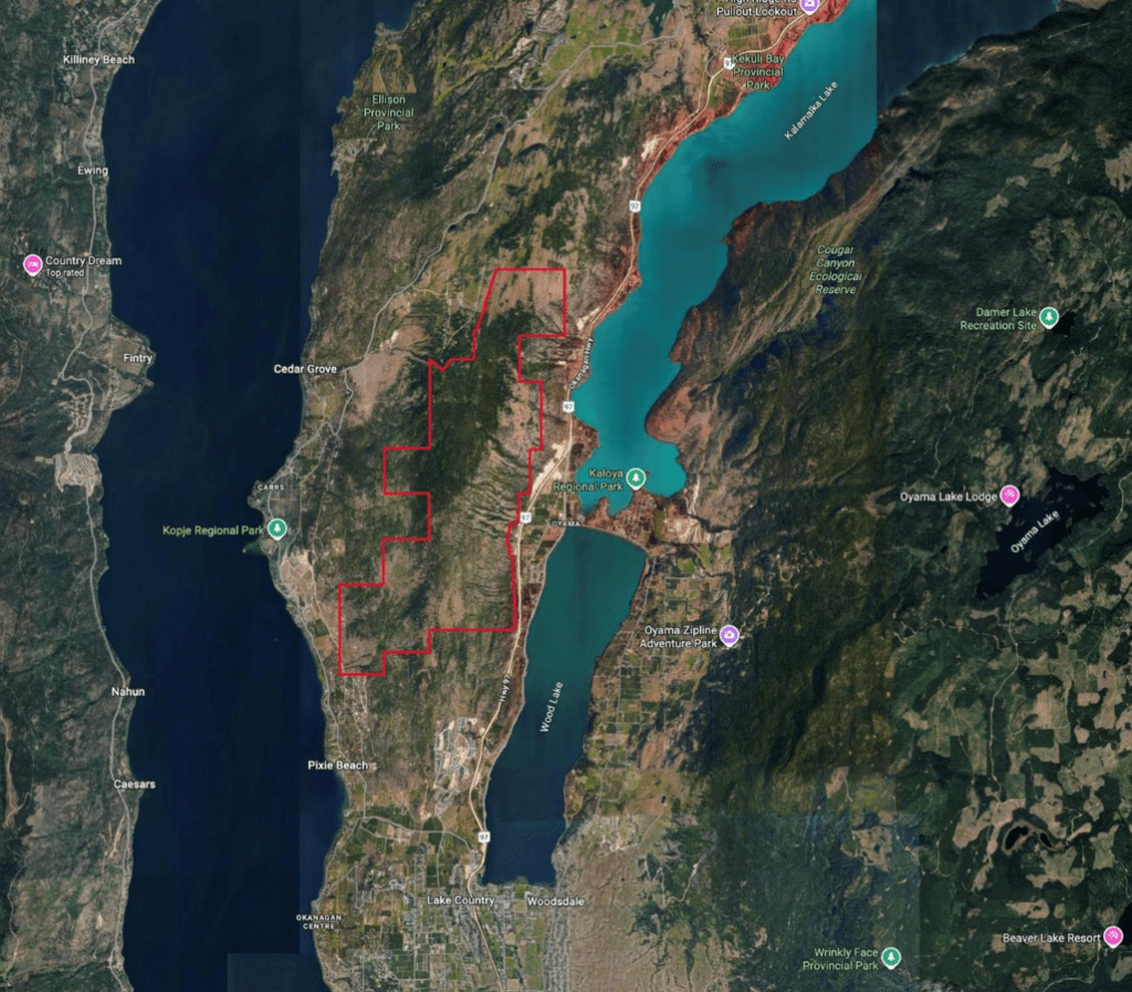 Immense 3,500-acre property hits the market in Lake Country | iNhome
