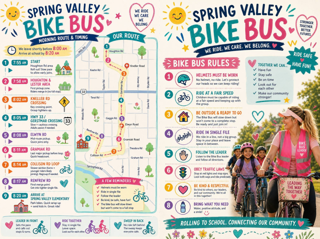 Kelowna mom’s ‘bike bus’ more than a fun way to get kids to school | iNwheels Kelowna mom’s ‘bike bus’ more than a fun way to get kids to school | iNwheels