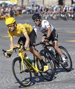 Britain's Bradley Wiggins leaves Paris in yellow, but eyes Olympic gold | iNFOnews.ca Britain's Bradley Wiggins leaves Paris in yellow, but eyes Olympic gold | iNFOnews.ca