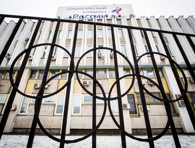 Russia can't use its name and flag at the next 2 Olympics | iNFOnews.ca