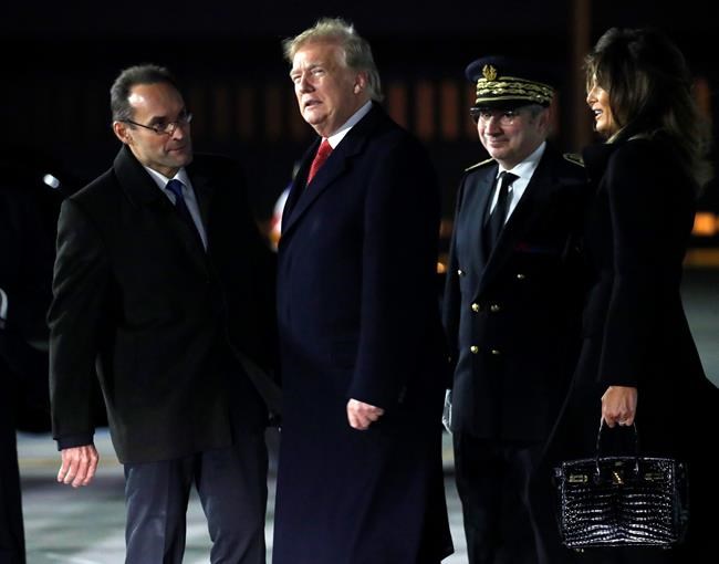 Trump opens armistice visit to France with jab at Macron | iNFOnews.ca