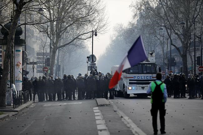 The Latest: Minister: 40K yellow vest protesters nationwide | iNFOnews.ca The Latest: Minister: 40K yellow vest protesters nationwide | iNFOnews.ca