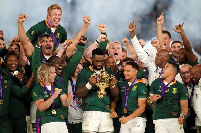 'We love you South Africa': Kolisi pride after World Cup win | iNFOnews.ca