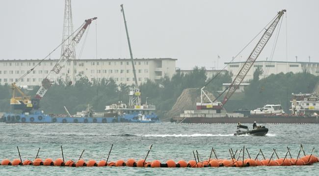 Offshore work begins on relocating US base on Okinawa | iNFOnews.ca