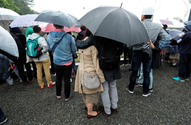 The Latest: Japan PM Abe thanks Akihito on behalf of people | iNFOnews.ca The Latest: Japan PM Abe thanks Akihito on behalf of people | iNFOnews.ca