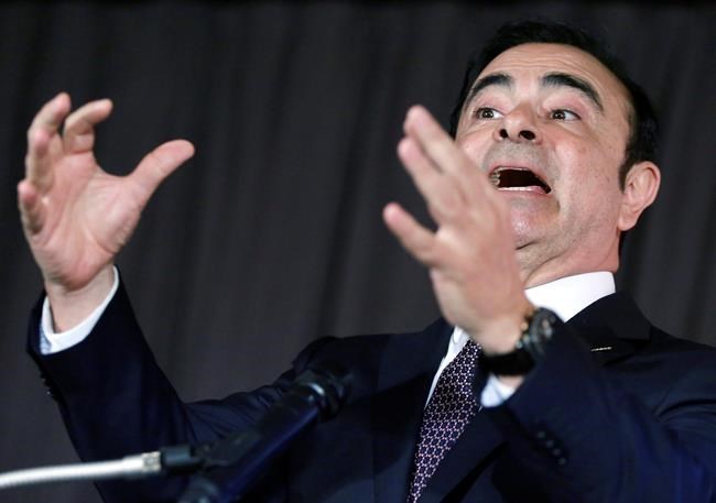 Court rejects Ghosn's request to attend Nissan board meeting | iNFOnews.ca CP2020145783