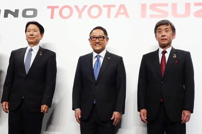 Japan's Toyota, Isuzu, Hino join in truck technology tie up | iNFOnews.ca Japan's Toyota, Isuzu, Hino join in truck technology tie up | iNFOnews.ca